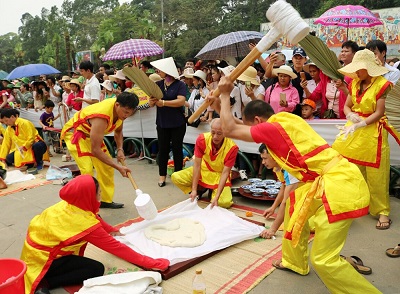 13 huyện, thành, thị sẽ tham gia Hội thi gói, nấu bánh chưng và giã bánh giầy lần thứ VIII